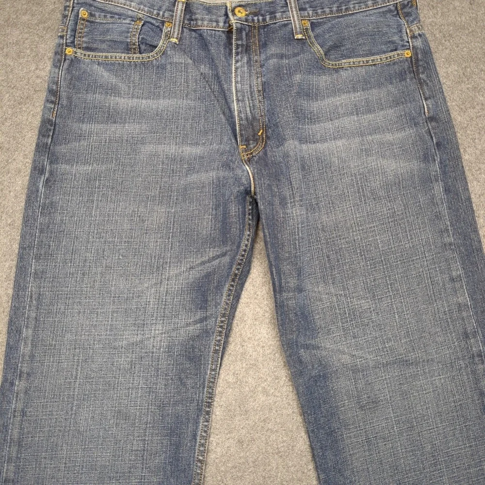 Levi's 569 Jeans Mens‎ W38 L30 Blue Denim Straight Leg Classic Fit